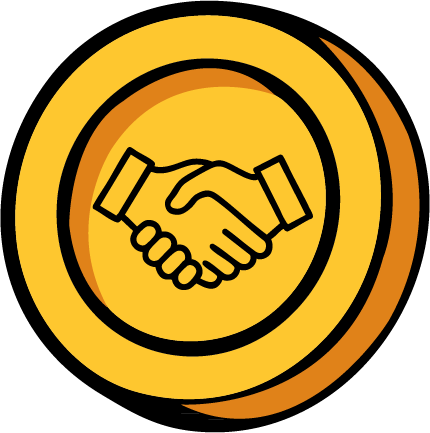 Your Two Cents Portland handshake coin