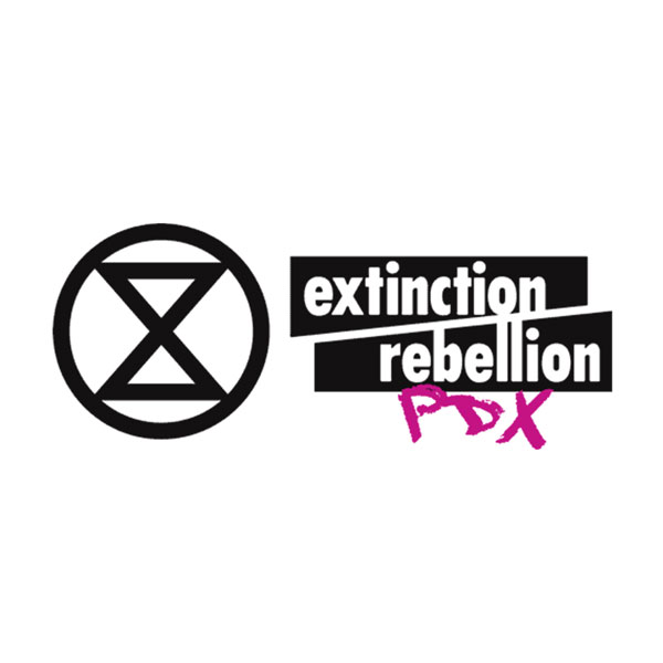 Extinction Rebellion PDX logo