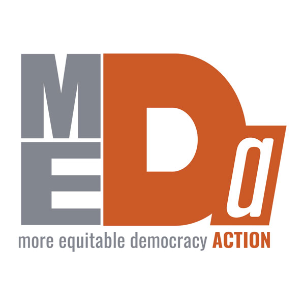 More Equitable Democracy Action logo